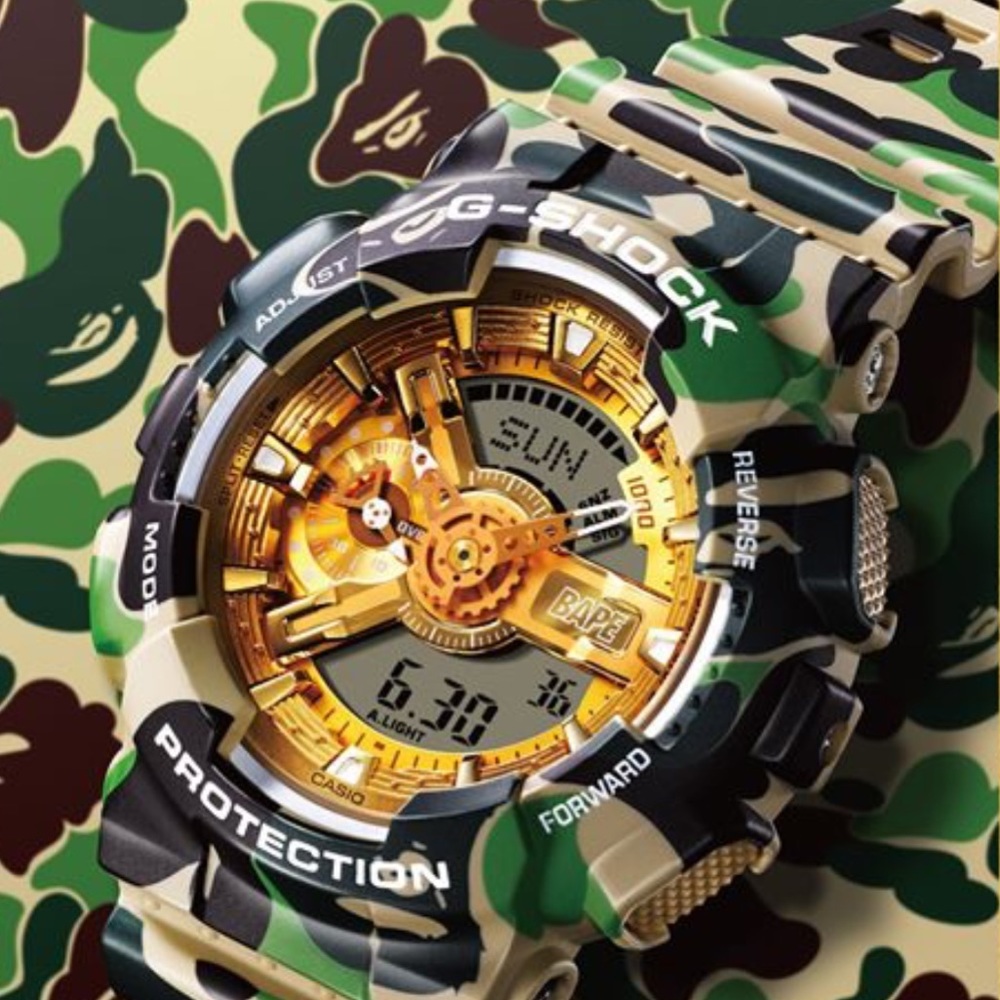 bape x g shock (authentic) - Picture 1 of 2